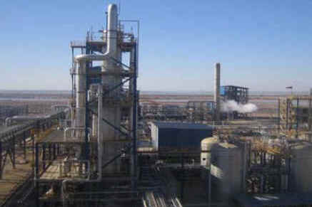 Yanbu, Saudiarabien. Nybyggnad av petrokemisk produktionsanläggning.